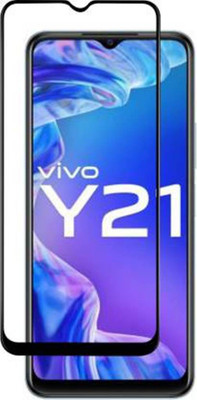 SRT Edge To Edge Tempered Glass for Vivo Y21 2021(Pack of 1)