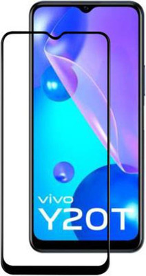 SRT Edge To Edge Tempered Glass for Vivo Y20T(Pack of 1)