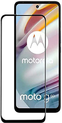 ISAAK Edge To Edge Tempered Glass for Motorola G60 Edge to Edge, Full Glue, 11D Tempered Glass(Pack of 1)