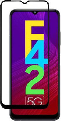 SRT Edge To Edge Tempered Glass for Samsung Galaxy F42 5G(Pack of 1)