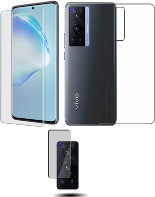 Bai and kaka Front and Back Tempered Glass for Vivo X70 Pro(Pack of 1)