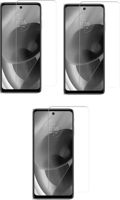 ISAAK Tempered Glass Guard for Motorola Moto G51 5G(Pack of 3)