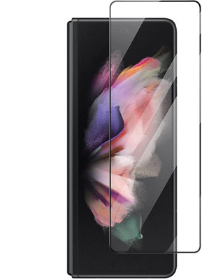 milestone mobile accessories Tempered Glass Guard for Samsung Galaxy Z fold 3 Advanced HD+Full Glue 9h Edge To Edge(High Definition)(Pack of 1)