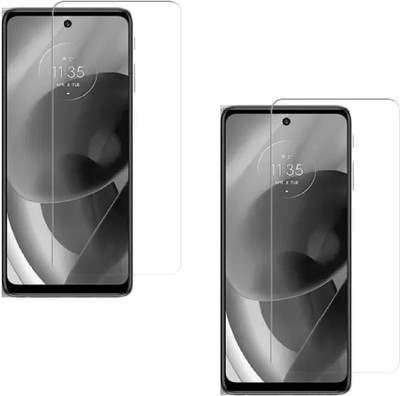 ISAAK Tempered Glass Guard for Motorola Moto G51 5G(Pack of 2)