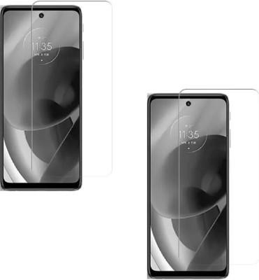 ISAAK Tempered Glass Guard for Motorola Moto G51 5G(Pack of 2)