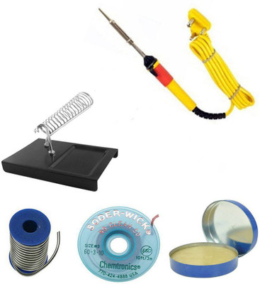 Big Buckets soldering kit of 5 pcs 25 W Simple(Flat Tip)