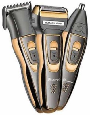 Geemy ALIFE-566 3-in-1 beard Trimmer Trimmer 45 min  Runtime 4 Length Settings(Multicolor)