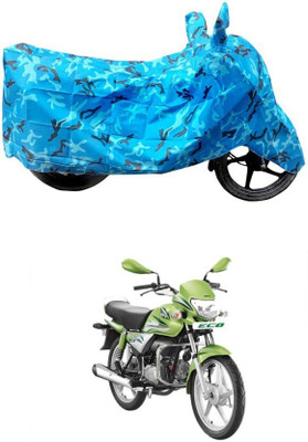 CoNNexXxionS Two Wheeler Cover for Hero(HF Deluxe, Grey)