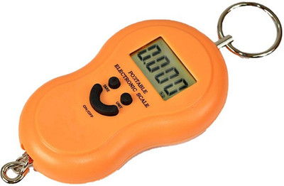 Qozent Digital Weight Machine For Luggage- Portable Hanging Luggage Weight Machine Digital for Weighing Household Items Smiley Pocket Weight Machine /11/AQae Weighing Scale(Multicolor)