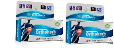 PANKAJAKASTHURI OrthoHerb Tablets - 2 x 30 Tablets Packs(Pack of 2, 60 Tablets)