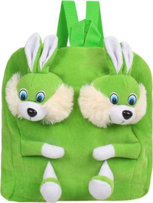 NICE NATURE double face rabbit bag packs 10 L Backpack(Green)