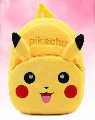 AMANVANI BM-Latch_yellow pikachu_1157 12 L Backpack(Yellow)