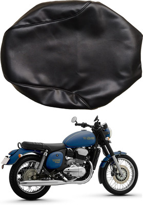 BikenWear Foam-Black Single Bike Seat Cover For Jawa 42