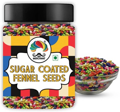 Mr. Merchant Sugar Coated Fennel Seeds, 300gm Sweet Mouth Freshener(300 g)