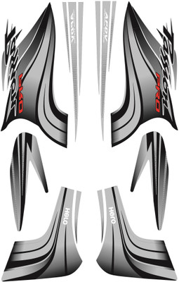 HRBull Sticker & Decal for Bike(Multicolor)