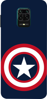 coveritnow Back Cover for Redmi Note 9 Pro(Blue)