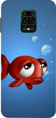 coveritnow Back Cover for Redmi Note 9 Pro(Blue)