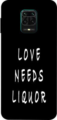 coveritnow Back Cover for Redmi Note 9 Pro(Blue)