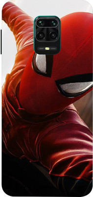coveritnow Back Cover for Redmi Note 9 Pro(Maroon)