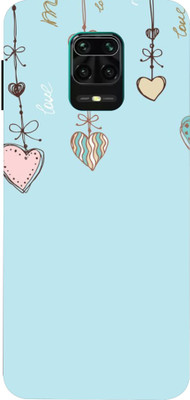 coveritnow Back Cover for Redmi Note 9 Pro(Transparent)