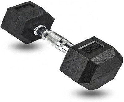Scorpion Hexa Dumbbell Single 5 KG Hexagon Hex Dumble for Home Workout Fixed Weight Dumbbell(2.5 kg)