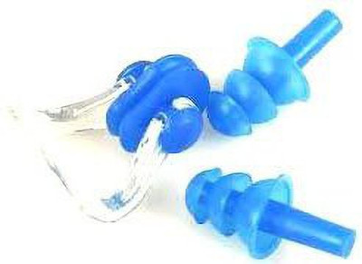 MKR Enterprises Swimming Nose Clip and Ear Plugs with a Case Box Ear Plug & Nose Clip(Blue)