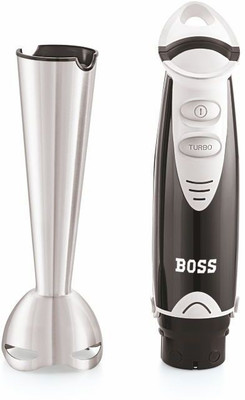 BOSS 450 W Black Chopper, Electric Whisk, Hand Blender, Stand Mixer(Quickmix B117 Multi-Purpose Portable Black)