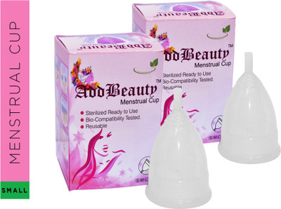 AddBeauty Small Reusable Menstrual Cup(Pack of 2)