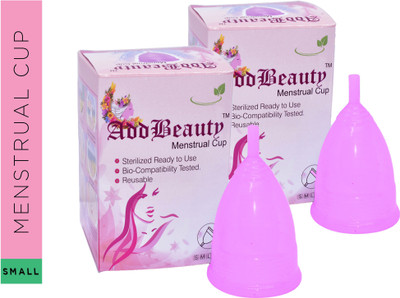 AddBeauty Small Reusable Menstrual Cup(Pack of 2)