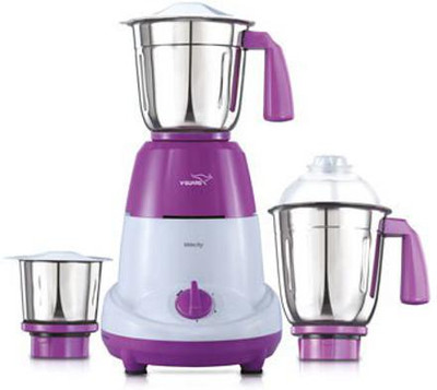 V-Guard VELOCITY 500W MIXER GRINDER 3 JAR 500 Mixer Grinder (3 Jars, White)