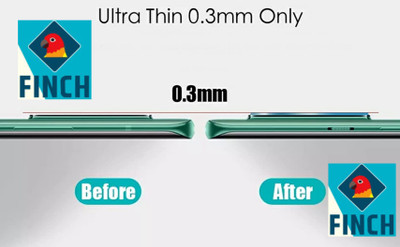 FINCH Back Camera Lens Glass Protector for OPPO A74, OPPO F19, OPPO F19S(Pack of: 2)