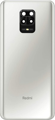 Purplesavvy Redmi Note 9 Pro Max ( With Camera Lens Ring Glass ) Back Panel(Glacier White)