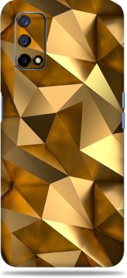 WeCre8 Skin's Realme Narzo 30 Pro, Polygon Golden Mobile Skin(Multicolor)