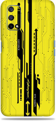 WeCre8 Skin's Realme Narzo 30 Pro, Cyberpunk Yellow Mobile Skin(Multicolor)