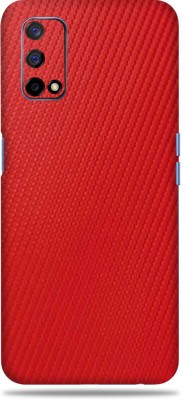 WeCre8 Skin's Realme Narzo 30 Pro, Carbon Fiber Red Mobile Skin(Red)