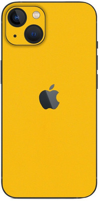 Orgic India iPhone 13 Mini Mobile Skin(Yellow)