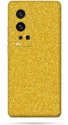 OggyBaba Vivo x60 pro plus, Mobile back skin guard, An elegant skin for your mobile Mobile Skin(Golden)
