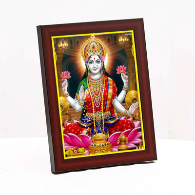 Zig Zag Lakshmi Mata Religious Frame