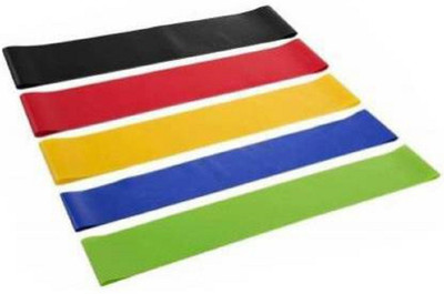 NORWICH ENTERPRISE Resistance Loop Bands Set for Squats, Stretching, Glutes Strength Training Resistance Tube(Multicolor)