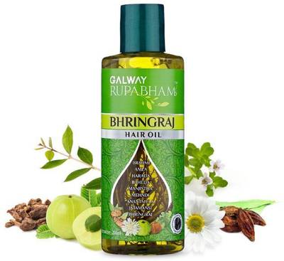 Rupabham Galway Bhringraj Hair Oil (200Ml) Hair Oil