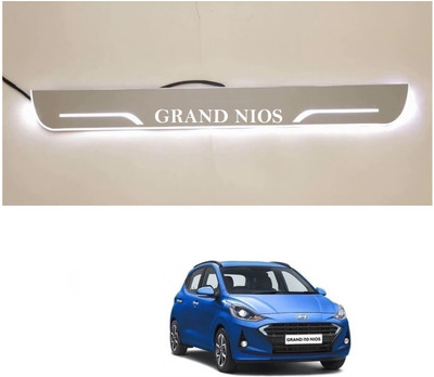 KOZDIKO LED ACRYLIC BLUE LIGHT SCUFF PLATES SET OF 4 PCS FOR HYUNDAI GRAND NIOS Door Sill Plate