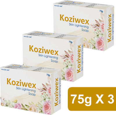 wexcare Skin whitening Soap (Pack of 3)(3 x 75 g)