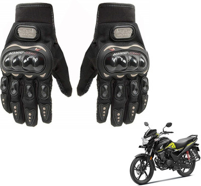 AuTO ADDiCT PRO BIKER GLOVES BLACK FOR HONDA SP125 Riding Gloves(Black)