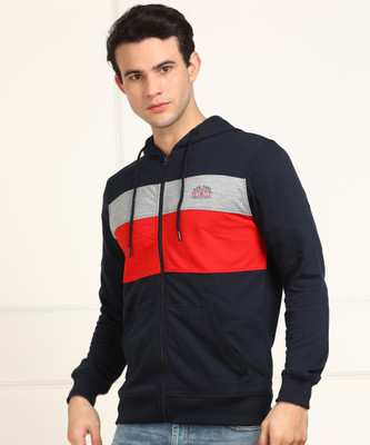 Billion Full Sleeve Color Block Men Sweatshirt