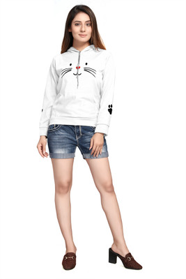 PRI ENTERPRISE Full Sleeve Solid Women Reversible Sweatshirt