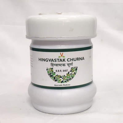 Virgo UAP Pharma Hingvashtak Churna Powder used to treat digestive disorders like indigestion and constipation problem | Pack of 2 | Each of 100gm(Pack of 2, 200 g)