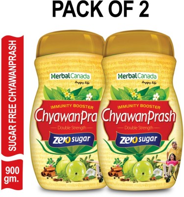 Herbal Canada Sugar Free Chyawanprash 900gm (Pack of 2) | Safe for Diabitic | Builds Immunity Naturally(Pack of 2)