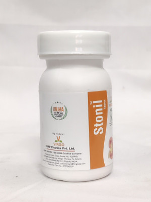 Virgo UAP Pharma Stonil Capsule used in the treatment of kidney stones | Pack of 2 | Each of 30tablets(Pack of 2, 60 Tablets)