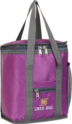 LIKER BAG likerbag 4L Lunch bag for school college and office lightweight tiffin bag for girls and boys Waterproof Lunch Bag Waterproof Lunch Bag(Purple, 4)