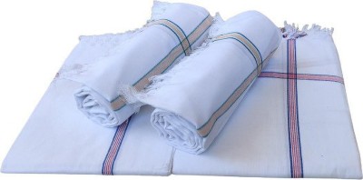 GOPAL HANDLOOMS Cotton 500 GSM Hand Towel(Pack of 4)